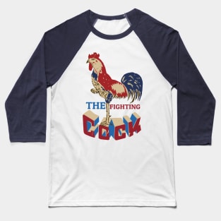 The Fighting Rooster Baseball T-Shirt